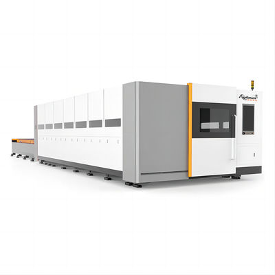 Machine de découpe au laser à fibre de métal à moteur servo programmable avec bon service