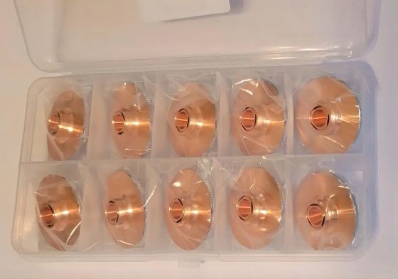 Chrom/Copper Single Double Layer Fibre Laser Précitéc Raytools Poids de la buse KG 0,15 KG