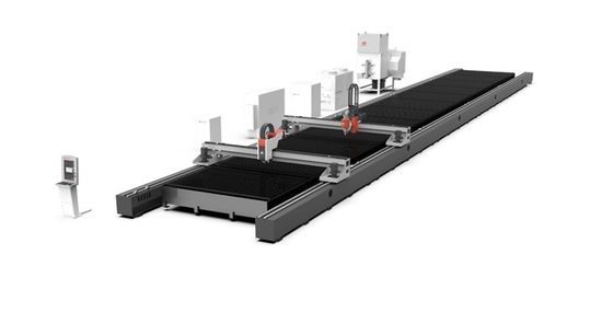 Logiciel de commande CYPCUT Grande machine de découpe laser pour la découpe laser de feuille de fibres métalliques