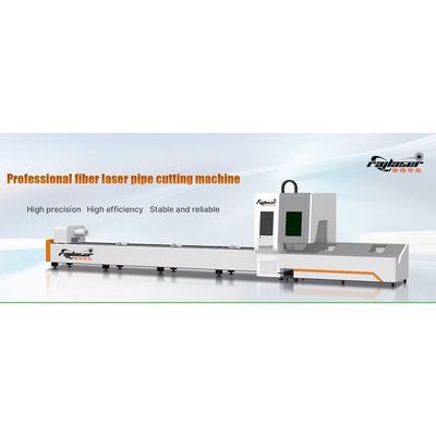 Machine de découpe de tubes à haute vitesse à tête laser Raytools avec haute précision et coupe