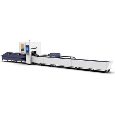 Machine de découpe laser à fibre CNC de 1000w pour tubes et tuyaux métalliques avec axe rotatif