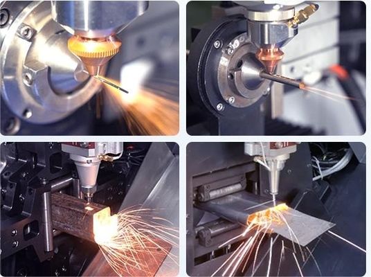 Machine de découpe laser à fibres de 8m 12m pour petits tuyaux et tubes