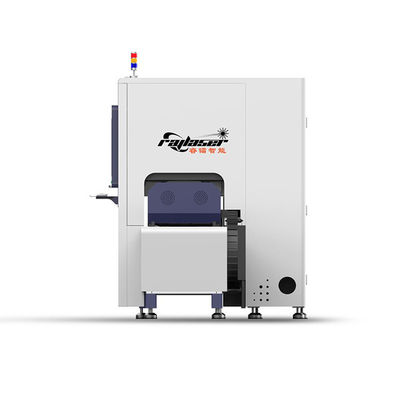 Machine de découpe laser à fibres de 8 à 12 mètres pour petits tubes de tubes carrés métalliques 3000w 6000w