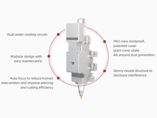 Machine de découpe laser à fibres de 8,5 m et 12 m pour petits tuyaux et tubes 3000w/6000w