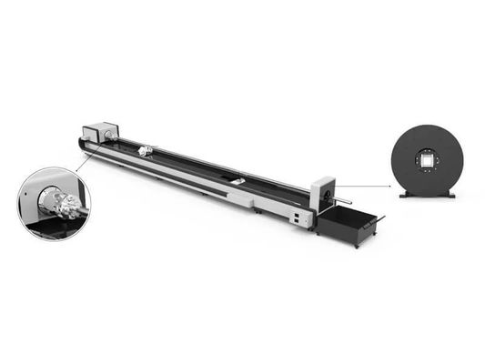 1K-6K machine de découpe laser à fibre H faisceau I coupeuse de profil pour couper la coupe de tuyauterie