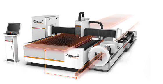 Personnalisation 3015 P Machine de découpe laser à fibre CNC pour plaque métallique et tube abordable