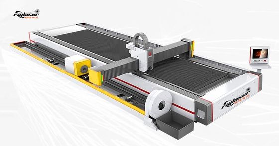 Machine à découper les métaux en tôle et en tubes en acier inoxydable 3000*1500mm CNC Laser
