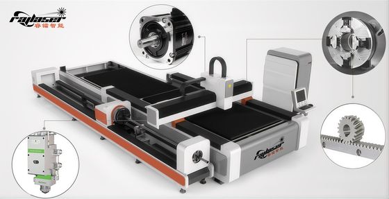 Machine à découper les métaux au laser CNC de conception de pointe pour la tôle et le tube Poids KG 4500 KG